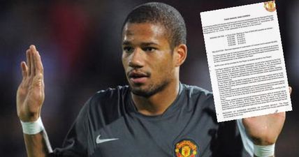 Bebe’s leaked contract shows the stunning amount of money he made at Manchester United