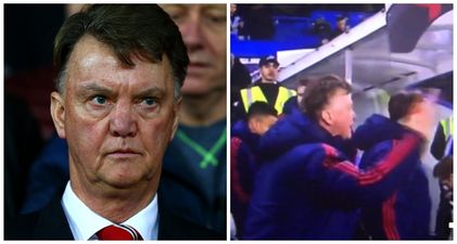 Louis van Gaal snapped at a journalist who asked about Jose Mourinho in post-match interview