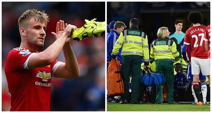 Luke Shaw sends classy tweet to Kurt Zouma after horror injury