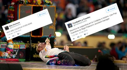 A lot of people were p*ssed off to see Coldplay at the Super Bowl