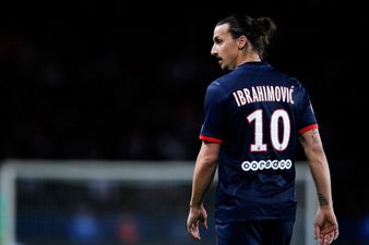 VIDEO: Zlatan Ibrahimovic puts PSG ahead with the help of a lucky deflection