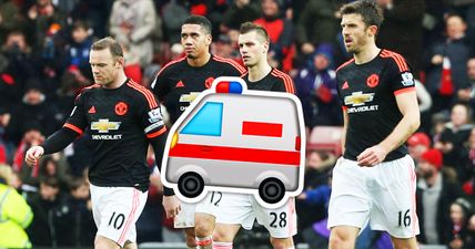 The full extent of Man United’s ludicrous injury list