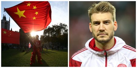 Lord Bendtner looks like he’s finally going to get his dream move to China