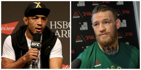 Jose Aldo has made an outrageous claim about Conor McGregor’s career