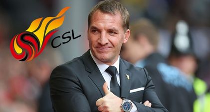 Brendan Rodgers was reportedly offered ridiculous amount of money to manage Chinese team