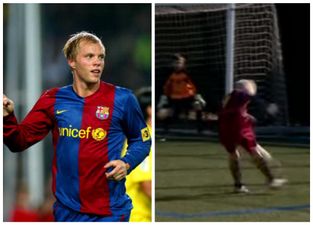 VIDEO: Eidur Gudjohnsen’s son shows he’s worthy of place in Barca’s academy with stunning goal