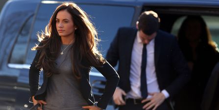 Adam Johnson’s girlfriend cries as she gives evidence in sex trial and admits the couple have broken up