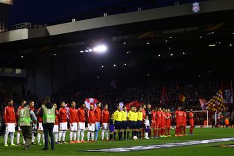 FC Augsburg fans give their team a stunning ovation after defeat at Anfield