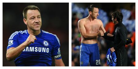 PIC: John Terry shows off his seriously impressive collection of swapped shirts