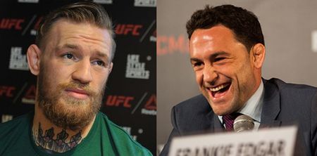 Frankie Edgar explains why he was so fiery in the interview he gave about Conor McGregor