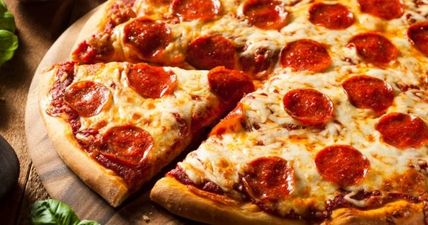 PIC: This pizza almost set a man back £11,000