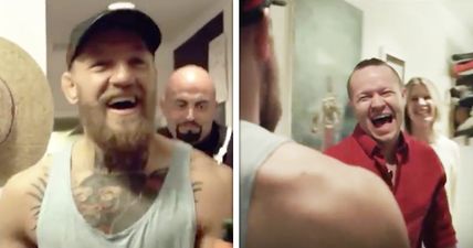 VIDEO: Conor McGregor proves he’s one of the soundest men in sport by surprising one of his biggest fans