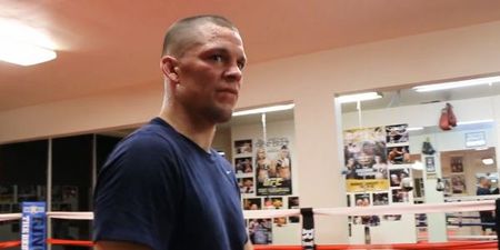 Pic: Nate Diaz looks in serious shape ahead of UFC 196