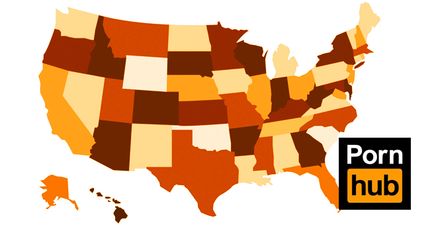 This map of America’s most popular porn searches state by state is frankly disturbing