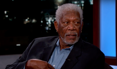 VIDEO: Morgan Freeman put his voice to good use on Jimmy Kimmel