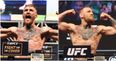 VIDEO: Conor McGregor at Friday’s weigh-ins compared to him before the Jose Aldo fight