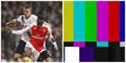 The TV feed cut out at a key point during the North London Derby