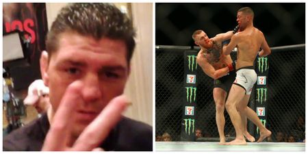 VIDEO: Nick Diaz emphatically sums up his brother’s stunning win over Conor McGregor