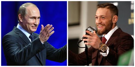 VIDEO: Conor McGregor appears in bizarre pro-Vladimir Putin Russian news item