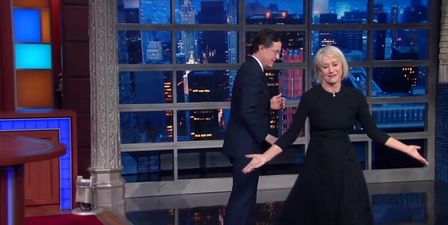 VIDEO: Helen Mirren left Stephen Colbert speechless and she’ll do the same to you