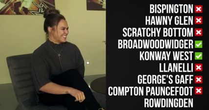 Ronda Rousey talks to JOE and guesses whether these British place names are real or fake