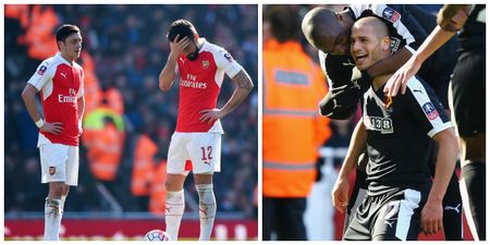 Arsenal fans pronounce their season dead as they are knocked out of FA Cup by Watford