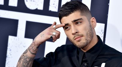 PIC: Was Zayn Malik’s face tattoo a big fake?