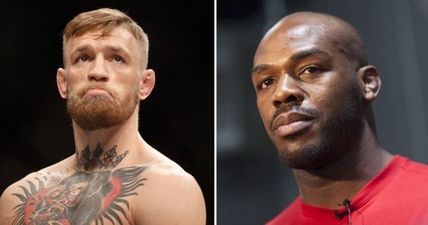 Jon Jones was glad that Conor McGregor suffered his first UFC loss