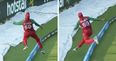 VIDEO: Bangladeshi fielder pulls off genius catch against Pakistan in T20 World Cup