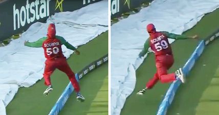 VIDEO: Bangladeshi fielder pulls off genius catch against Pakistan in T20 World Cup