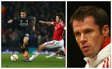 Jamie Carragher instantly forgave Philippe Coutinho after this critical tweet during Man United clash