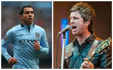 PIC: Noel Gallagher reunites with former Manchester City star Carlos Tevez in Argentina