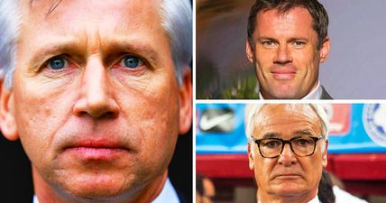 Alan Pardew’s programme notes are incredibly bitter about Leicester City and Jamie Carragher