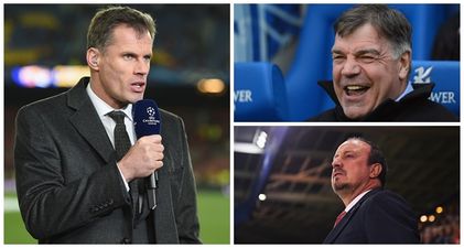 Jamie Carragher reveals how Rafael Benitez’s feud with Sam Allardyce started