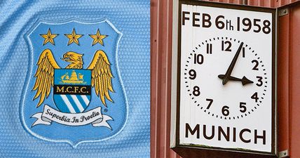 VIDEO: Manchester derby marred by City fans doing Munich gestures