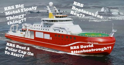 “RRS Boaty McBoatface” isn’t even the best name suggested for that research ship