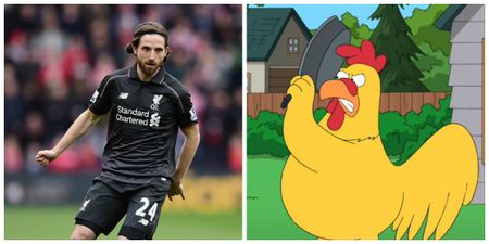 The internet can’t stop laughing at this picture of Joe Allen on the cover of a chicken magazine