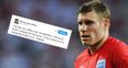 James Milner finally reads out Boring James Milner tweets