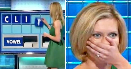 Countdown’s Rachel Riley left red-faced after realising her very rude letter combination (video)