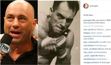 Joe Rogan looks absolutely ripped in this photo of him aged 23