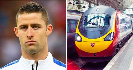 Virgin Trains have a weird dig at Gary Cahill captaining England