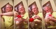 This man’s reaction to finding out he’s going to be a grandfather will melt your heart