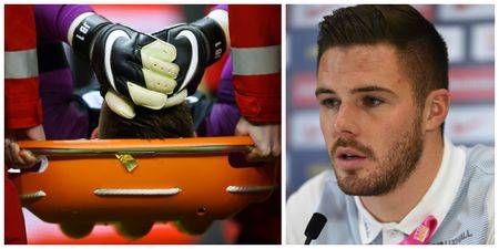 Jack Butland a doubt for Euro 2016 after fractured ankle