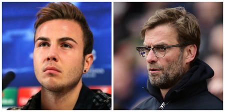 Jurgen Klopp reportedly expecting to sign Mario Gotze for an absolute bargain