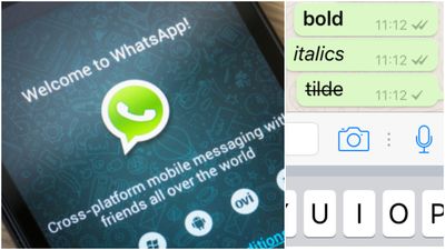 Here’s how to add bold, italics and strikethroughs to WhatsApp messages