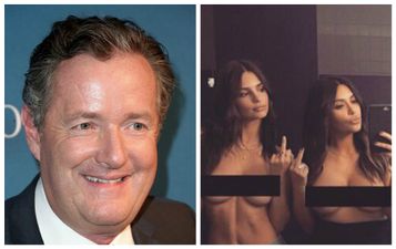 Piers Morgan believes Kim Kardashian’s latest topless selfie is the end of feminism