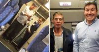 Amazing footage of EgyptAir hostages laughing and posing with their hijacker