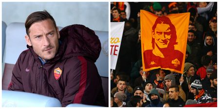 Roma fans are planning to boycott what could be Francesco Totti’s last Rome derby