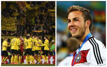 Borussia Dortmund fans make it VERY clear they don’t want Liverpool target Mario Gotze back