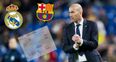 Zinedine Zidane’s El Clasico tactics sheet appears to have been leaked